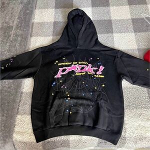 Black Graphic Hoodie